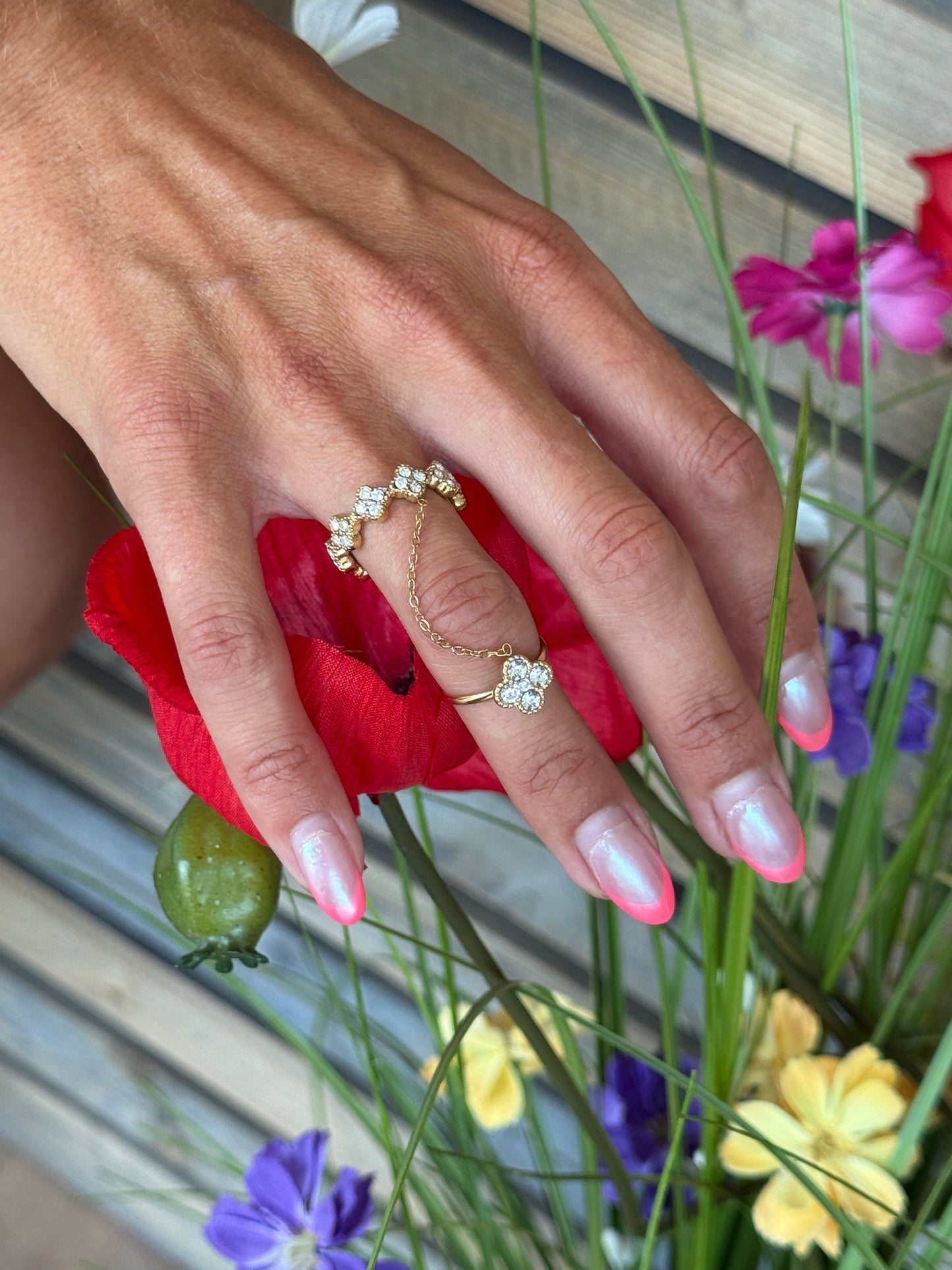 Bague Elia doré