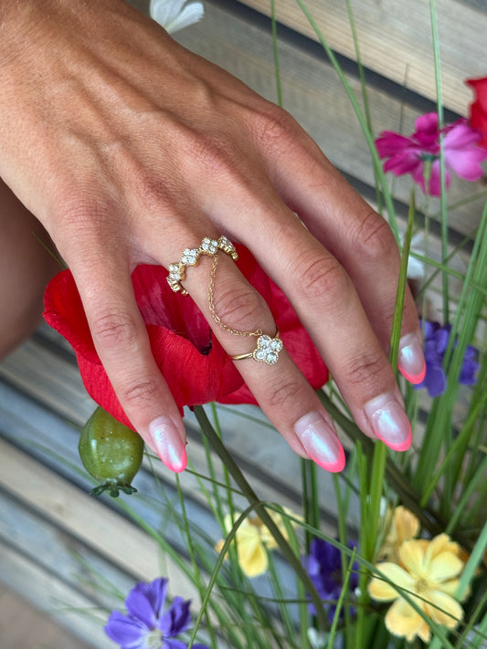 Bague Elia doré
