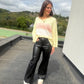 Pull Izak jaune