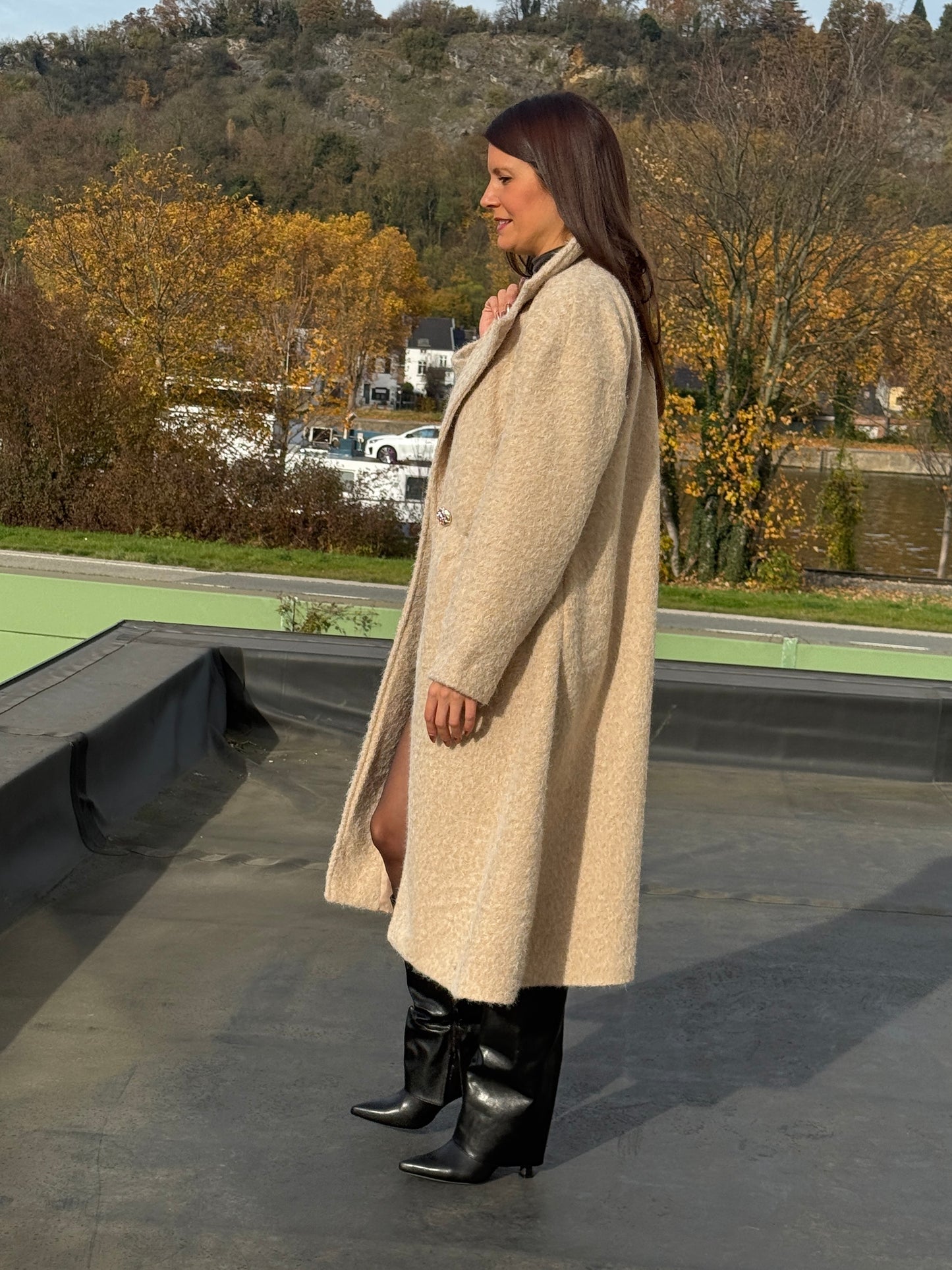 Manteau Alanza beige