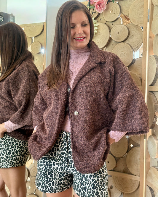 Veste Maria chocolat