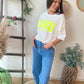 T-shirt LOGAN jaune