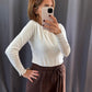 Pull Olga blanc
