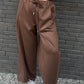 Pantalon Brenda chocolat