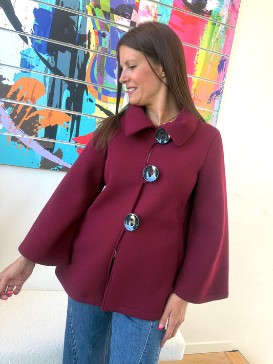 Veste Lupin bordeaux