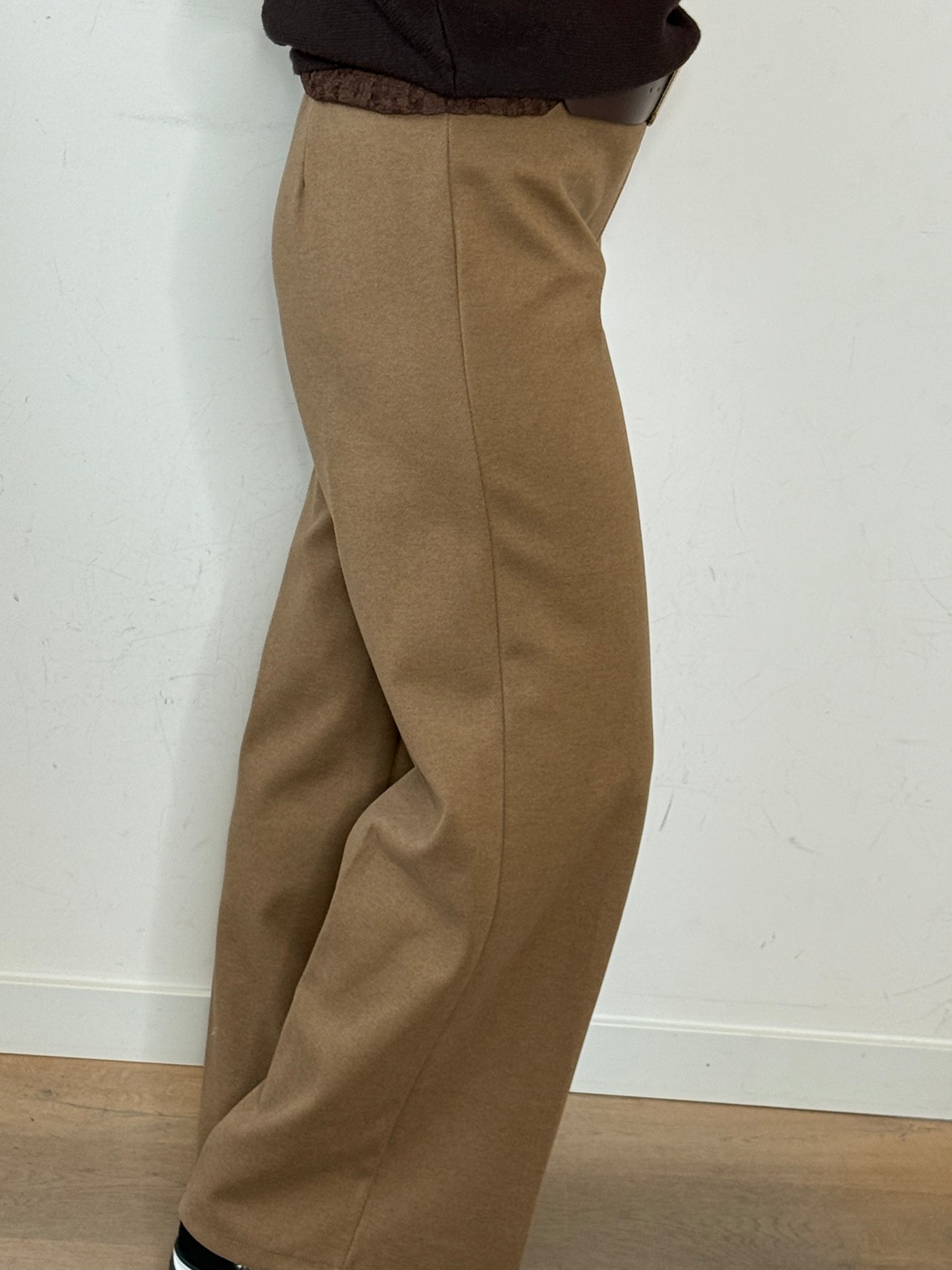 Pantalon Teya camel