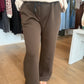 Pantalon BASILE chocolat