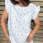Blouse Lisette bleu clair
