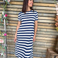 Robe Marie bleu marine
