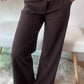 Pantalon Yolène chocolat