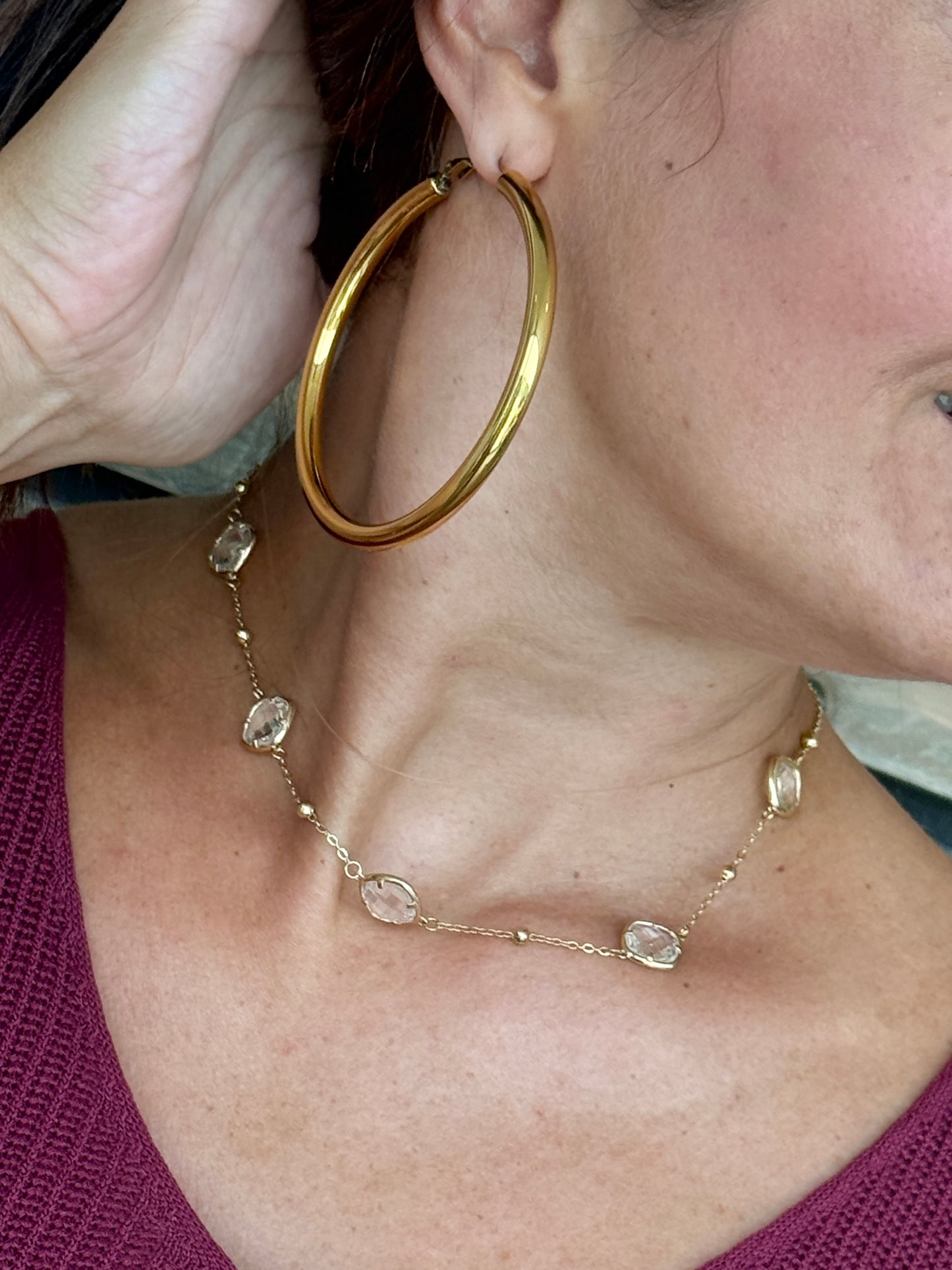 Boucles d'oreille Kayan