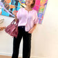 Sac Eva aubergine