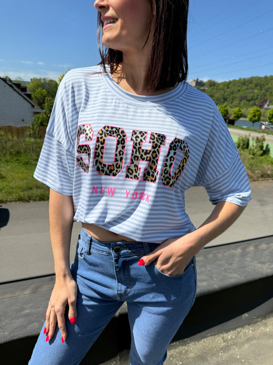 T-shirt Madie bleu ciel
