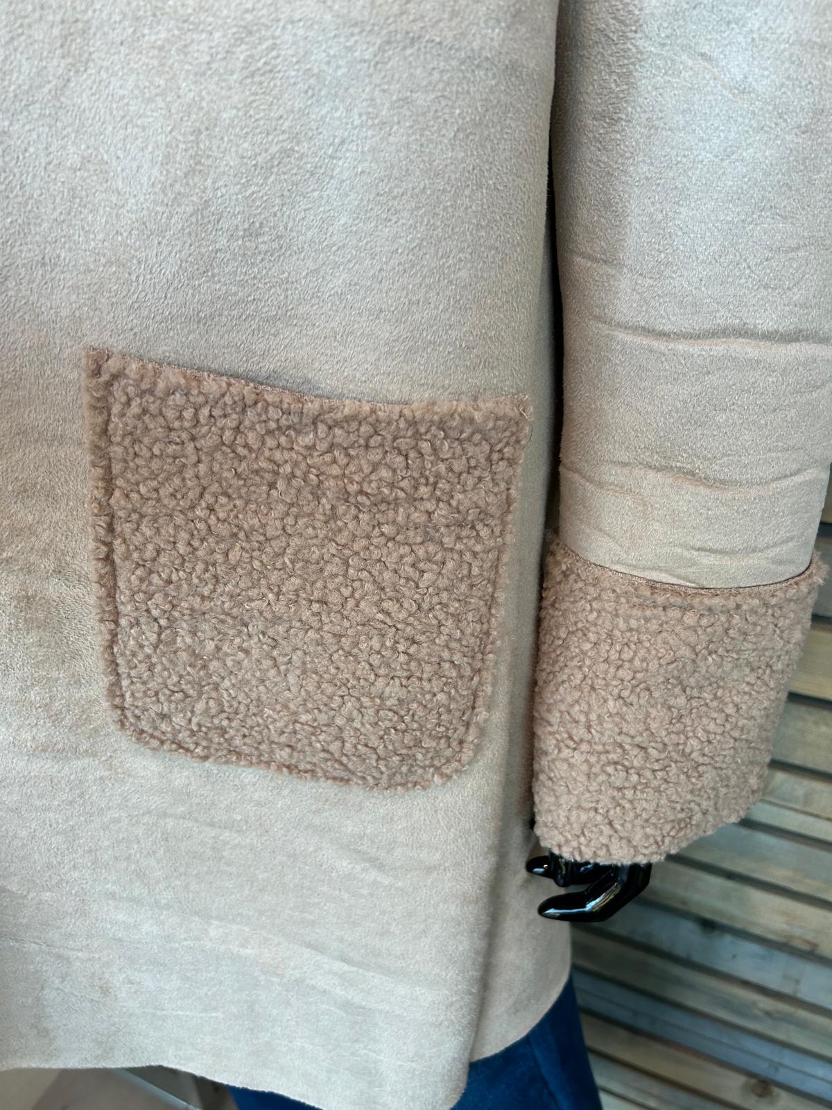 Manteau Filomene long beige