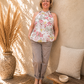 Blouse Costa rose