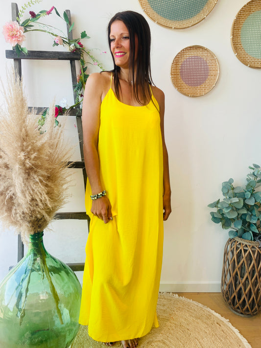 Robe Constance jaune