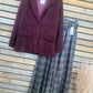 Blazer gilet Calie bordeaux
