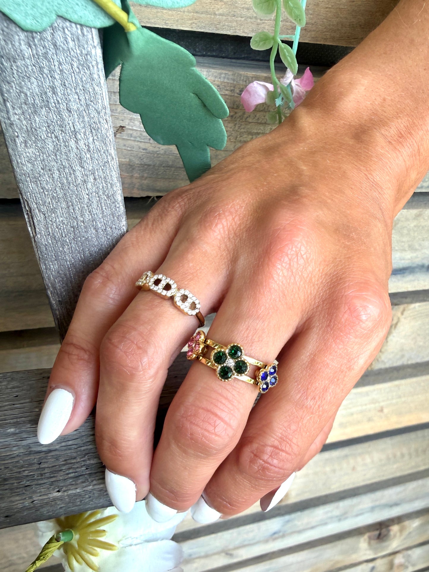 Bague Dolce bleue