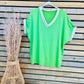 T-shirt Amelia vert