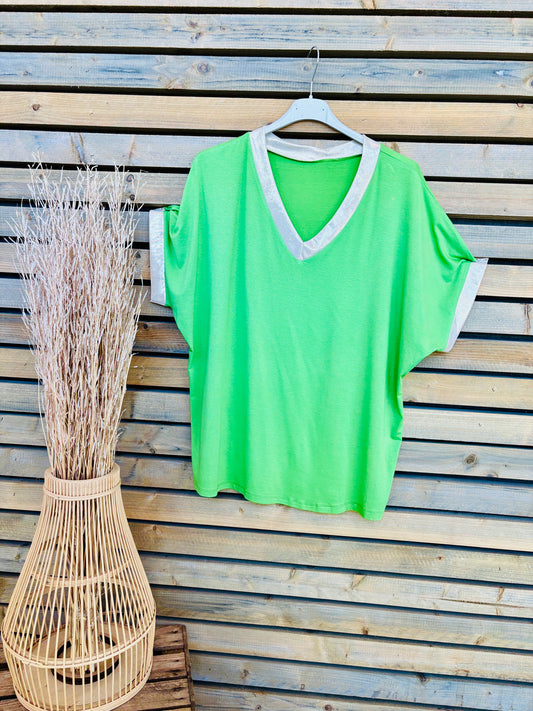 T-shirt Amelia vert