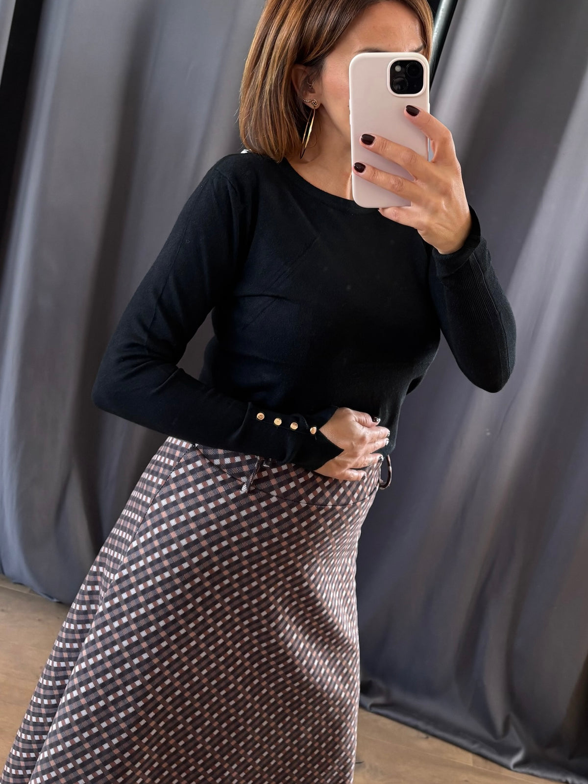 Pull Olga noir