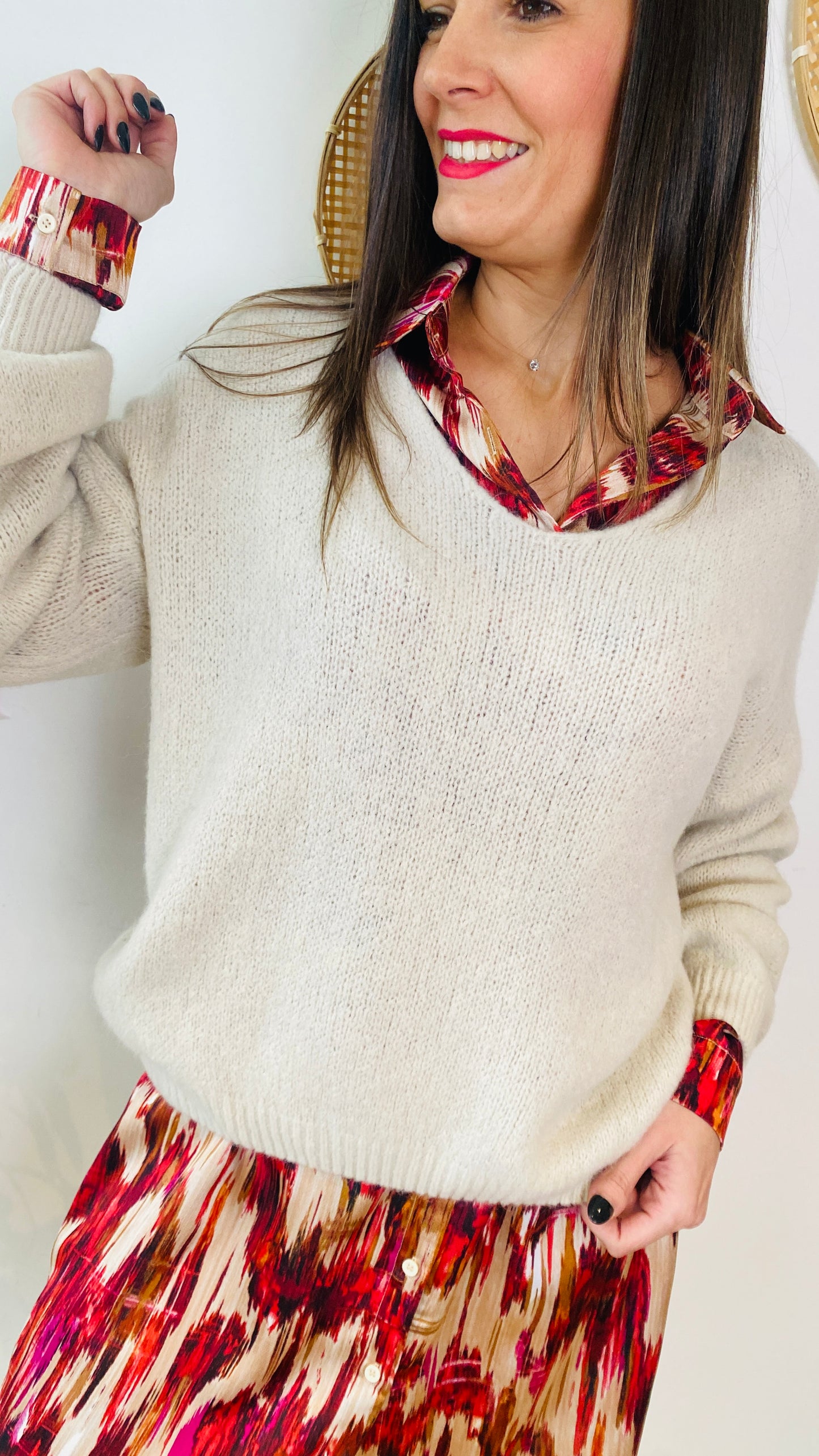 Pull ROMINA beige