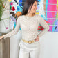 Blouse Ebony beige