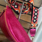 Sac banane Esmeralda Fuschia