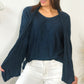 Pull Kenza bleu marine