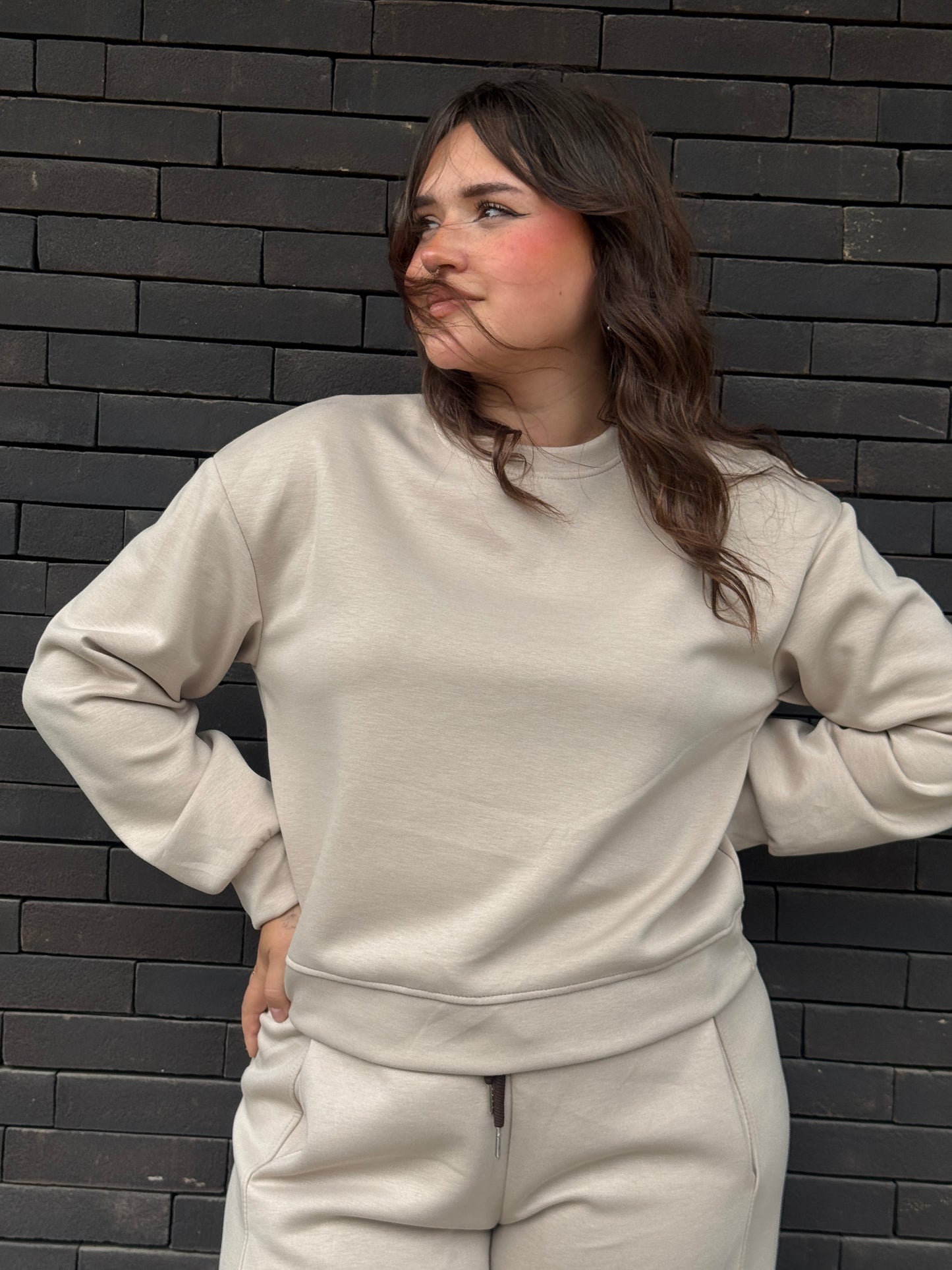 Sweat Brenda beige