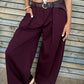 Pantalon Lola bordeaux