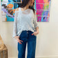 Pull Vicky argenté