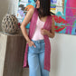 Gilet Véronica rose fuschia