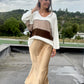 Jupe Abigaël camel clair