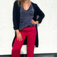 Pantalon Jessica CERISE