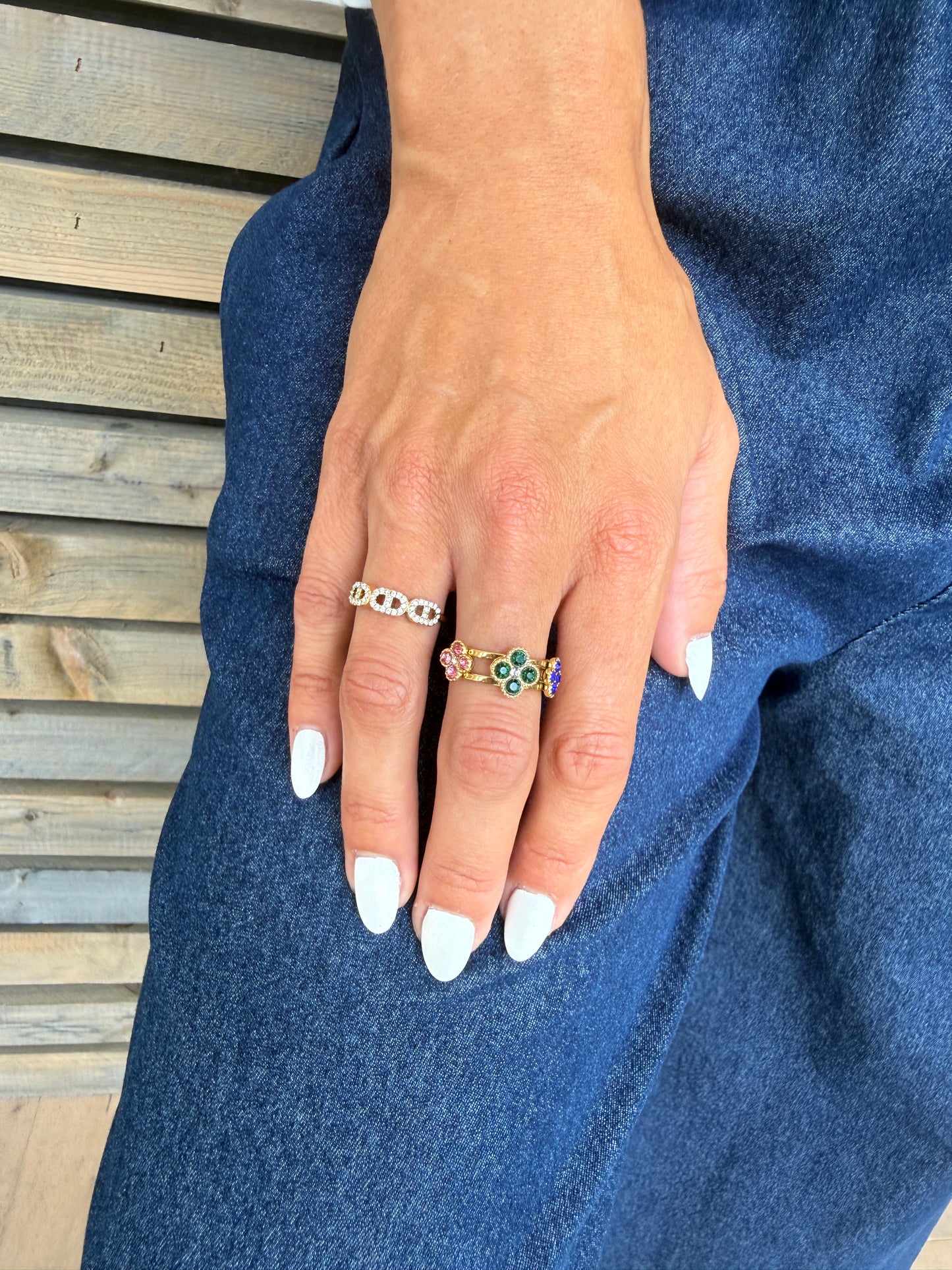 Bague Dolce bleue