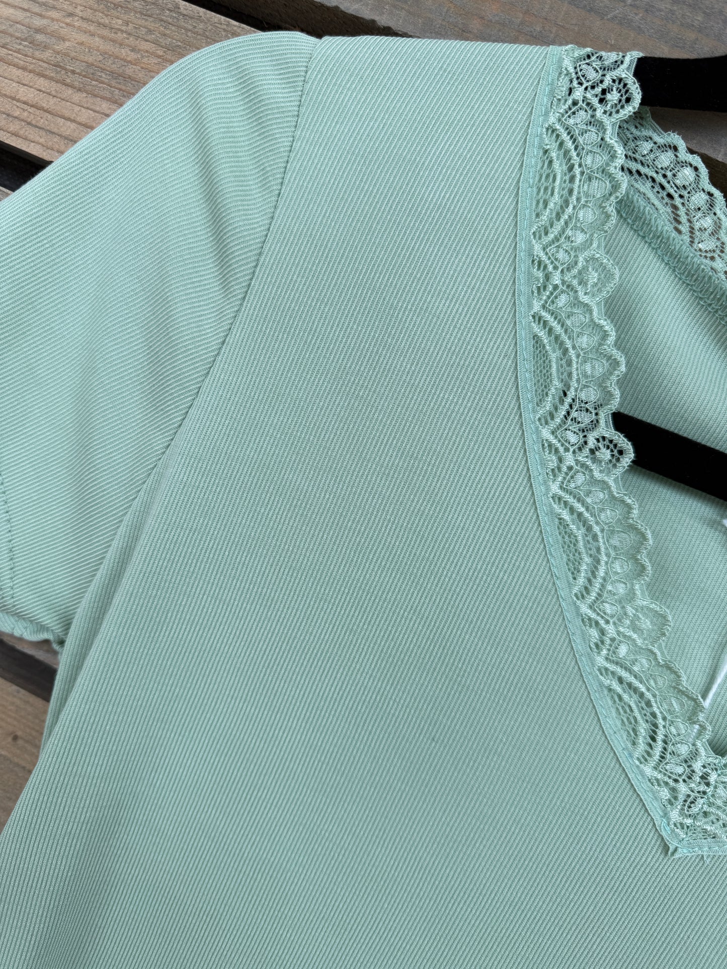 T-shirt Nallia vert eau