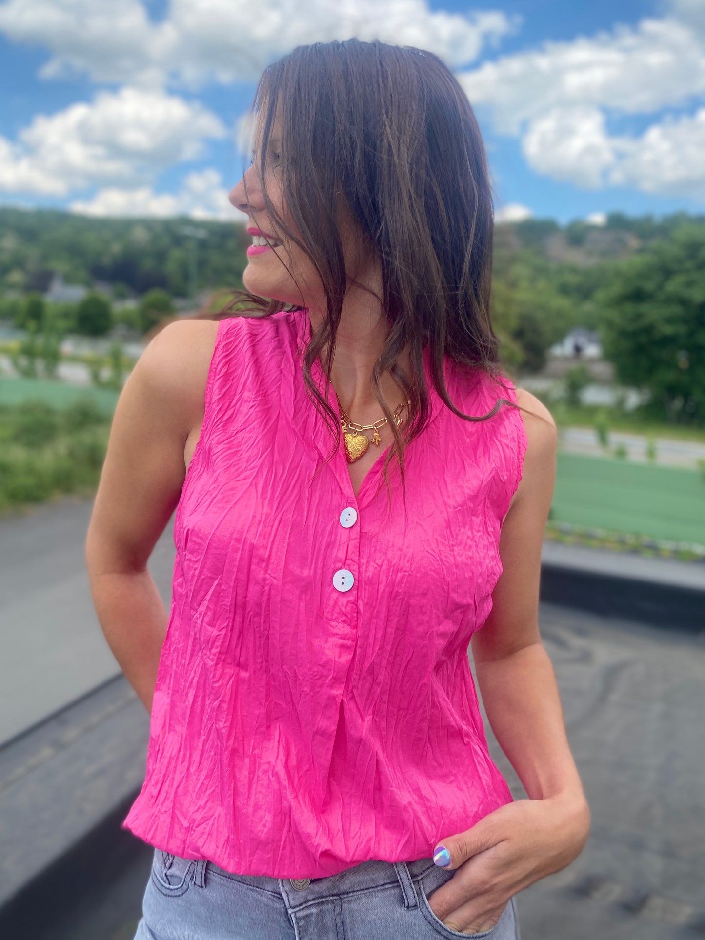 Blouse Savannah fuchsia