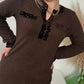Robe Alina choco