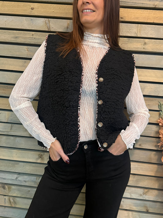Gilet Shirley noir