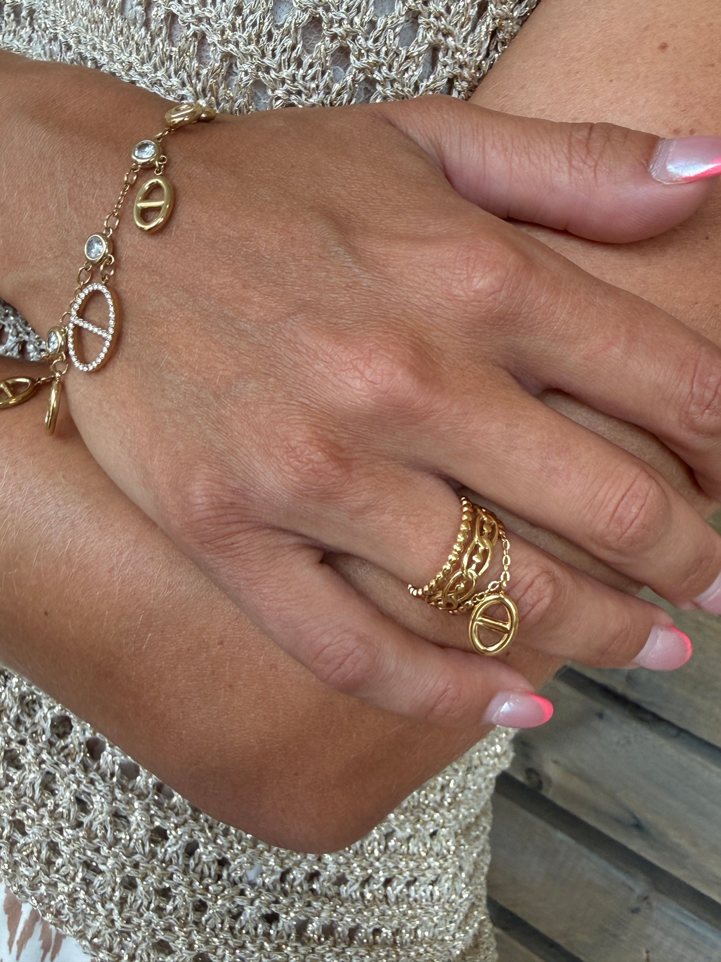 Bague Isabella doré