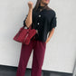 Sac Rubia bordeaux