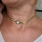 Collier Fleur de Lys doré