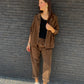 Pantalon Marie chocolat