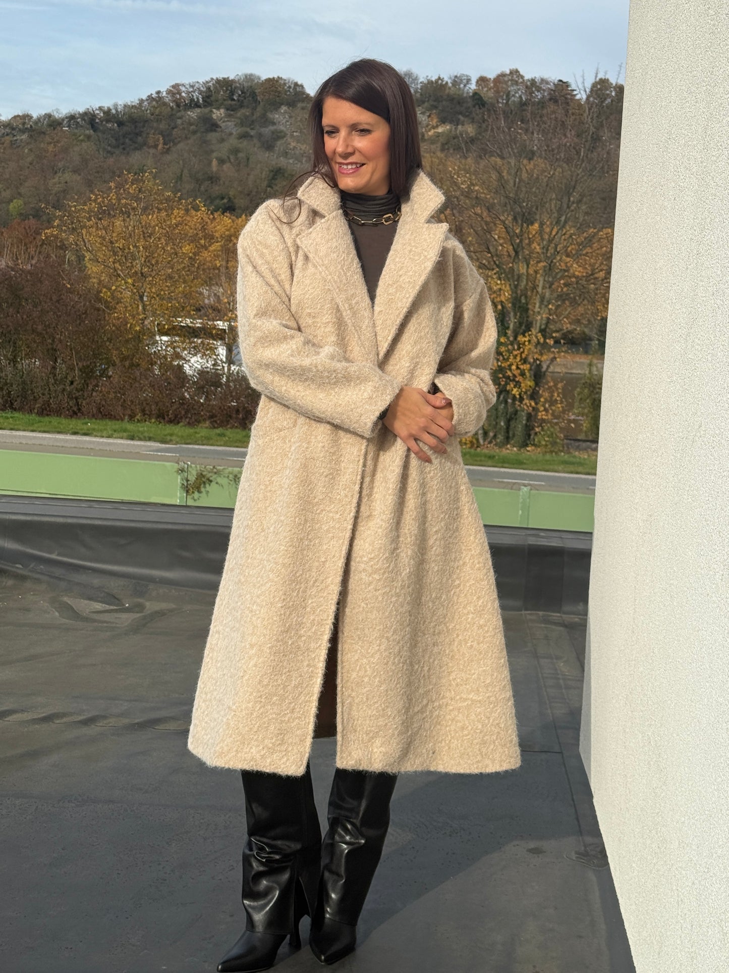 Manteau Alanza beige