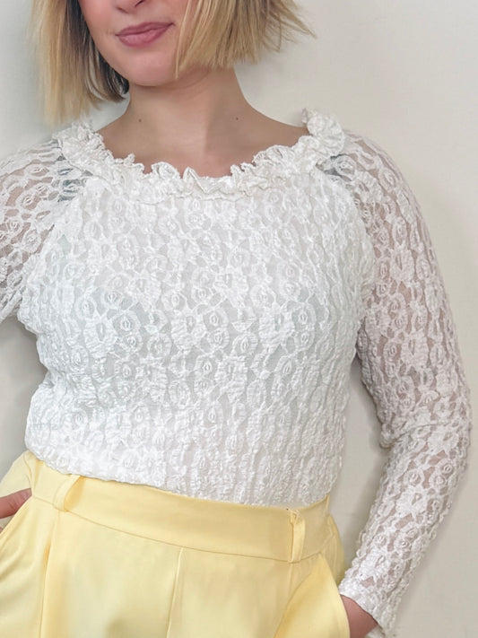 Blouse Liliana blanc