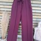 Pantalon Nola aubergine