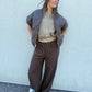 Pantalon Dune chocolat