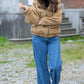 Veste Juna camel