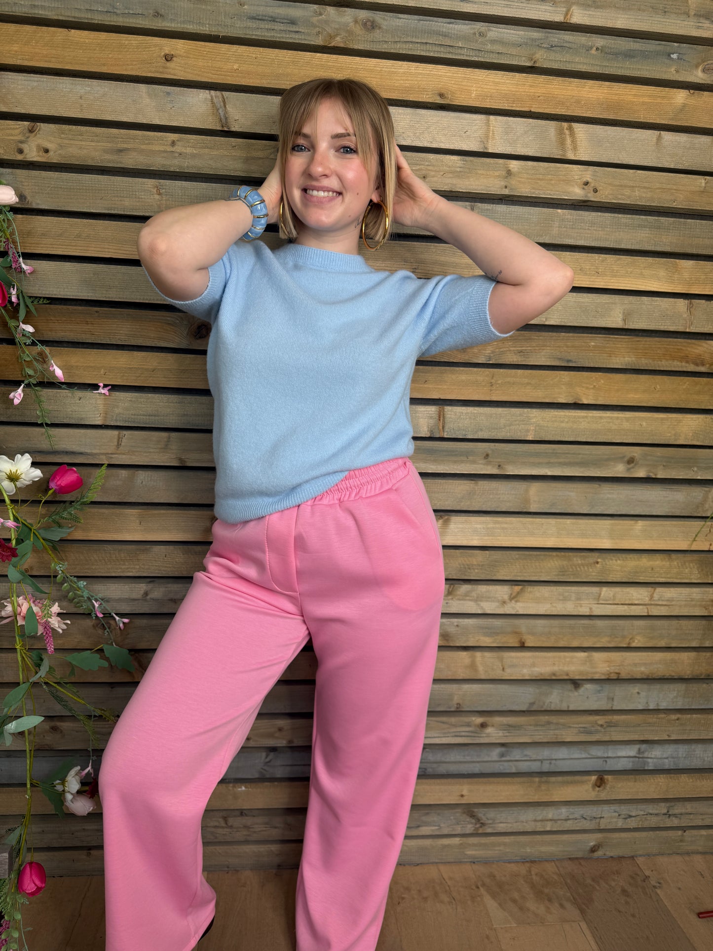 Pantalon BASILE ROSE